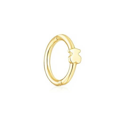 

Серьга одиночная Tous Basics Bear, золото