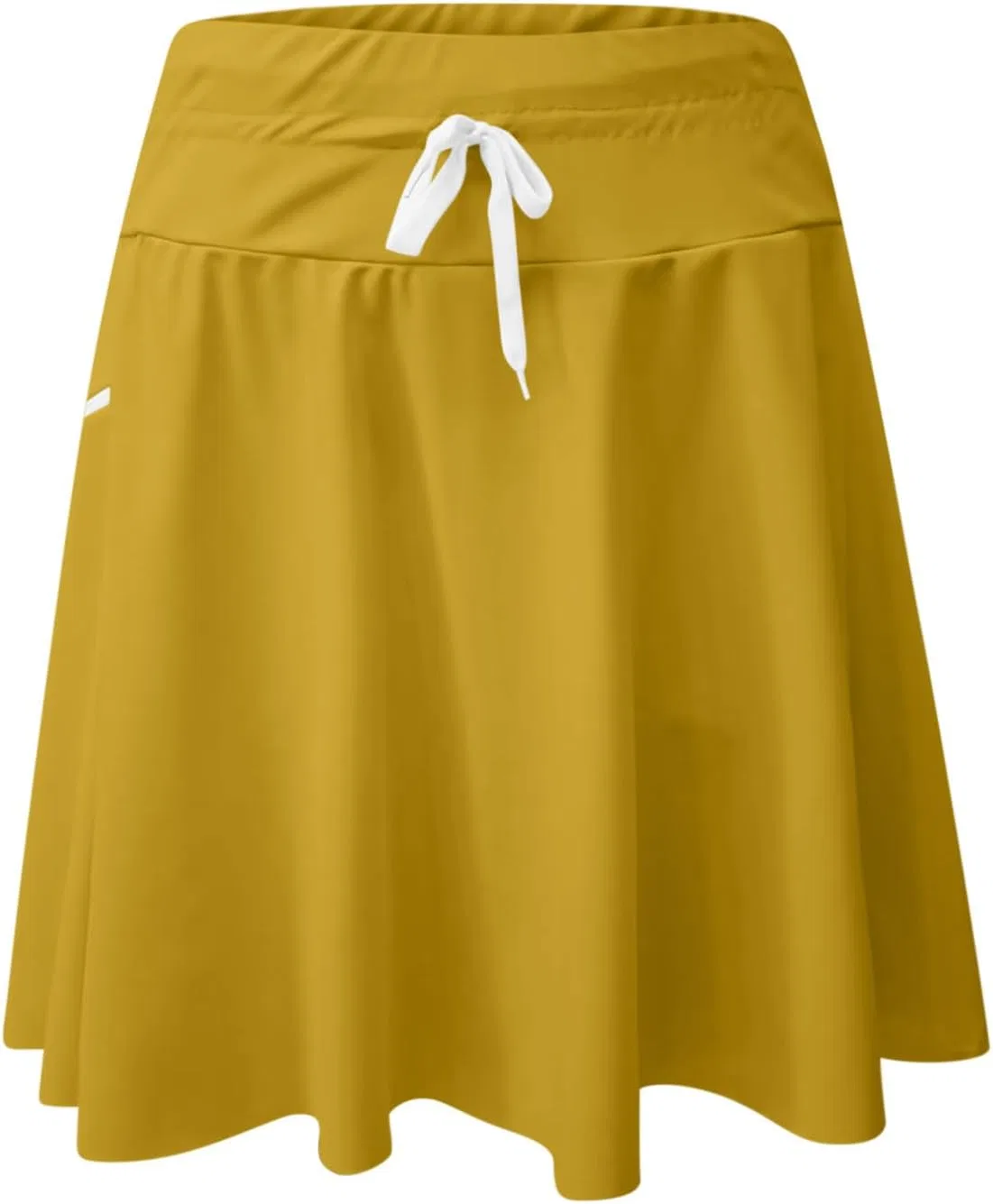 Женская юбка для купальника с высокой талией, Yellow — фото 4