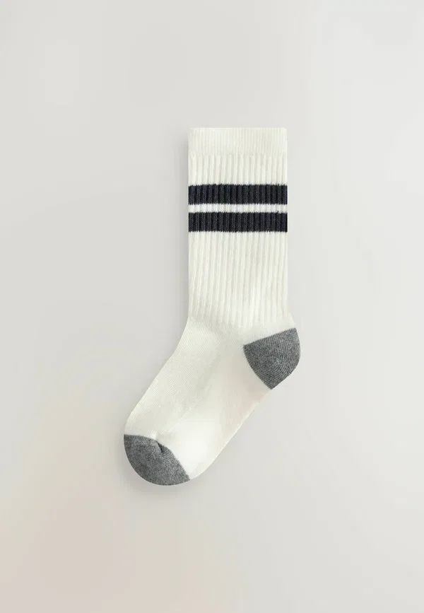 Носки 5 пар, дышащие, Sport socks five pack Next, Ecru Teal Orange, оранжевый/бирюзовый — фото 3