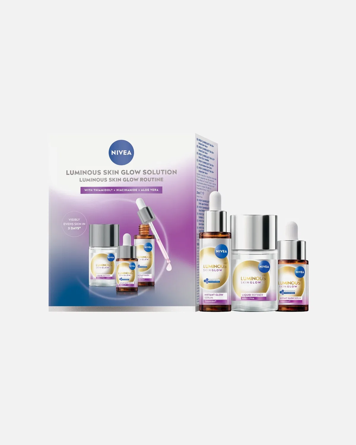 Набор для ухода за лицом Luminous 630 для сияния кожи Nivea, 1 Stück