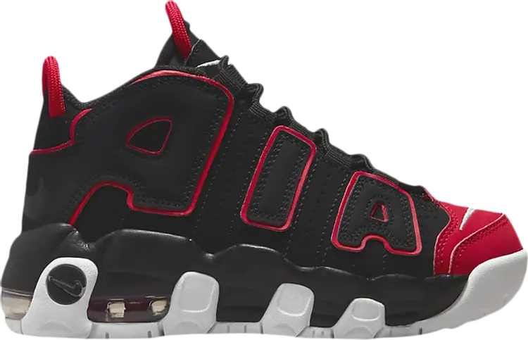 

Кроссовки Nike Air More Uptempo PS 'Red Toe', черный