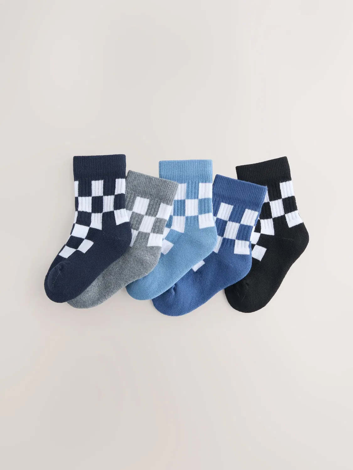 Носки спортивные Next Blue Checkerboard, синие