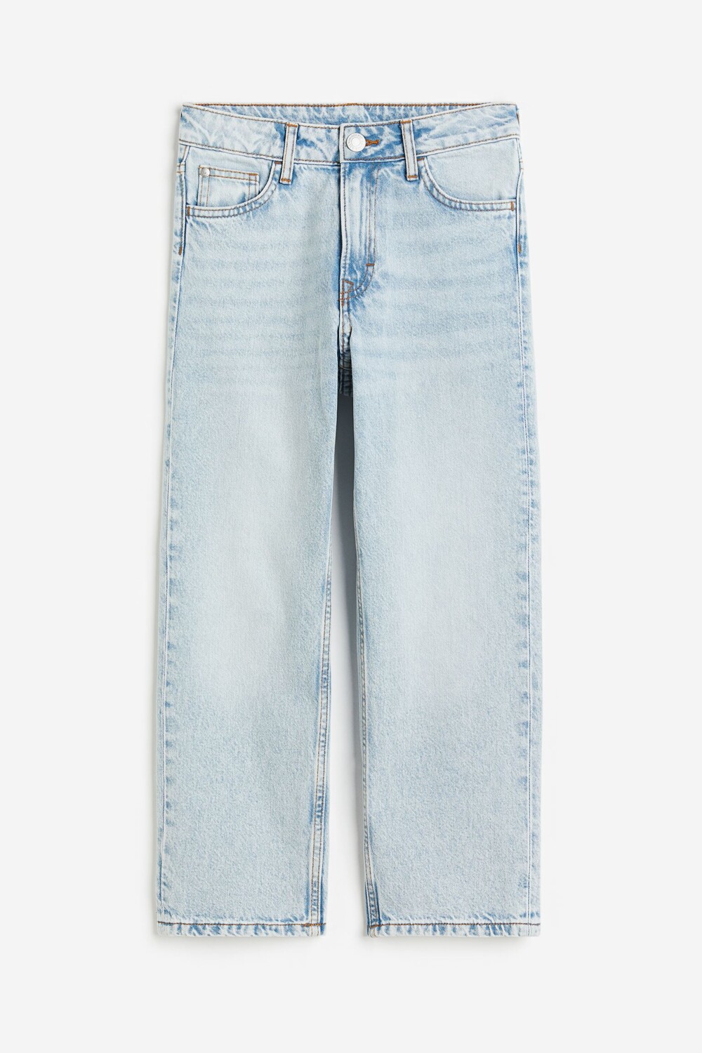 

Джинсы H&M Kids Loose Fit, голубой, Синий, Джинсы H&M Kids Loose Fit, голубой