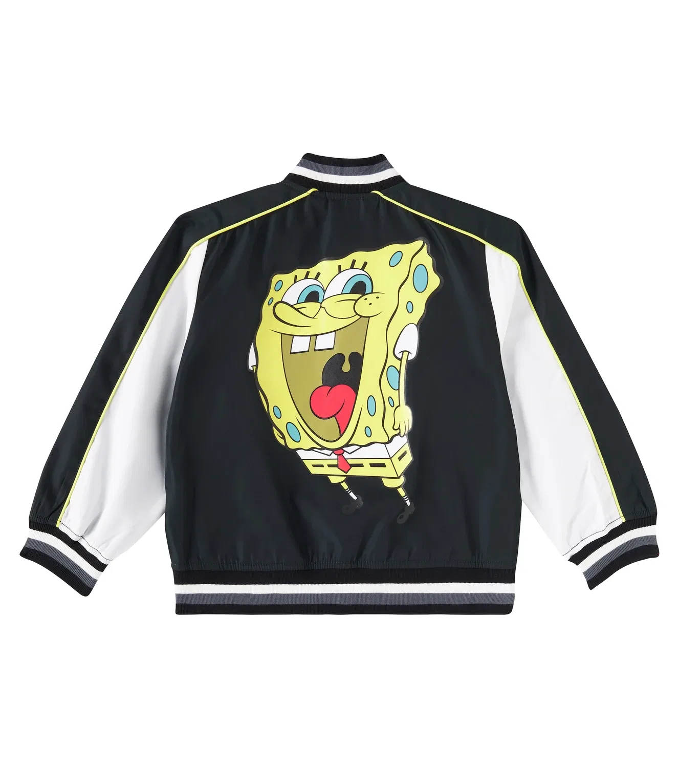 Легкая куртка с принтом SpongeBob SquarePants Stella Mccartney Kids, черный — фото 3