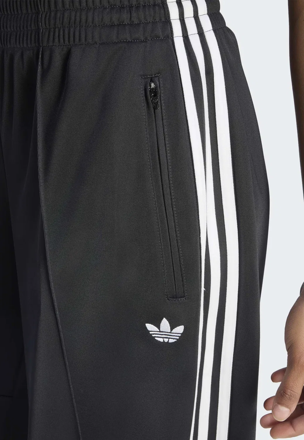 Брюки Firebird в форме бочки - спортивные штаны Adidas Originals, Black — фото 4