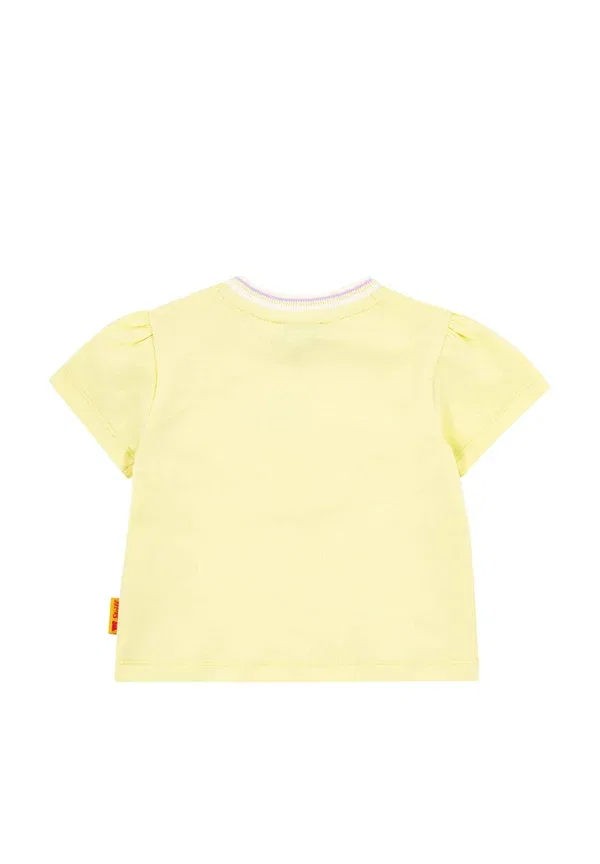 Футболка с принтом, хлопок, Set kurzarm aloha softbund Steiff wax yellow, желтый — фото 4