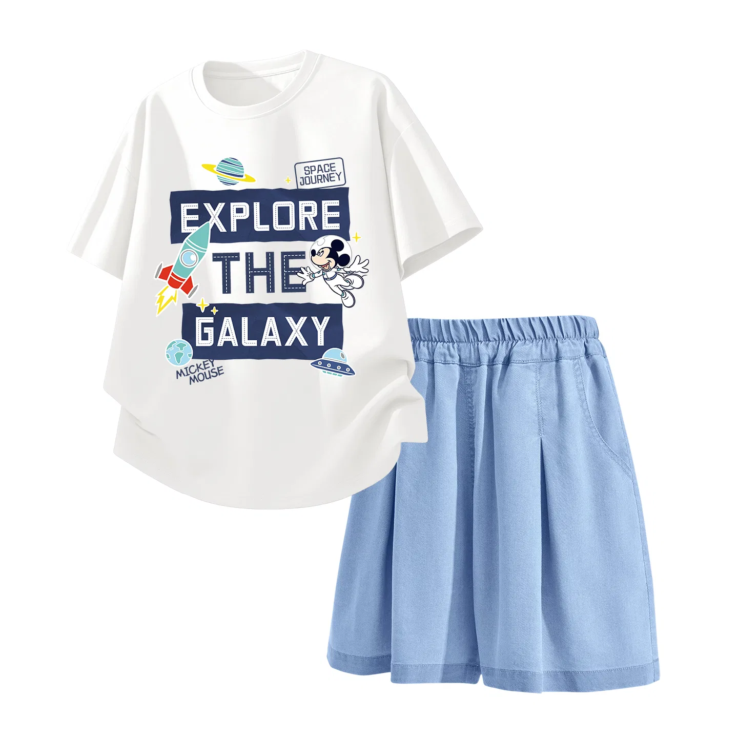 Спортивный костюм для детей Disney Casual Sportswear джинсовый светло-голубой