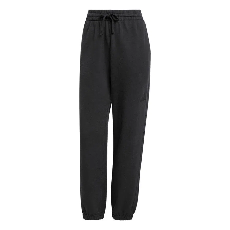 Женские спортивные штаны свободного кроя adidas W ALL SZN FT PT IX3810, Черный — фото 2