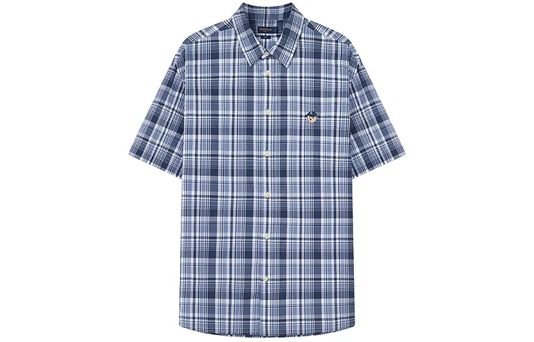 Детская рубашка с принтом Evergreen Preppy Style Teenie Weenie Men, Blue