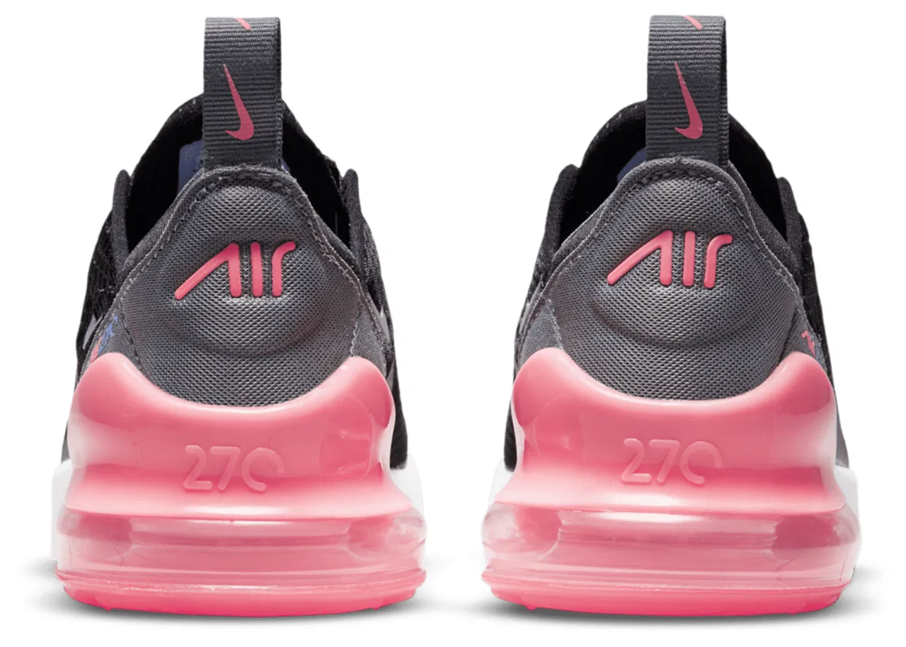 Кроссовки для мальчиков Air Max 270 Nike, цвет Metallic Silver/Black/Smoke Grey — фото 3