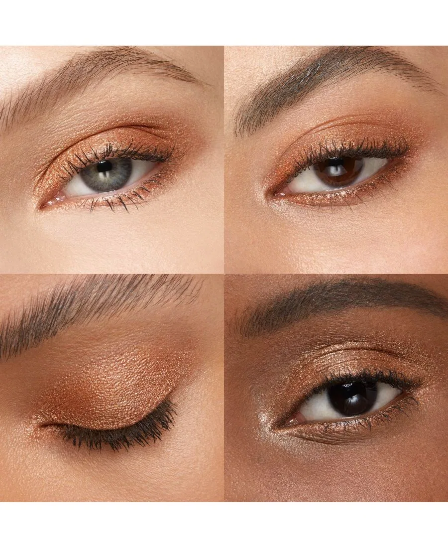Женские тени для век с блестками Glitter Shower Eyeshadow KIKO Milano, Copper Mountain — фото 4