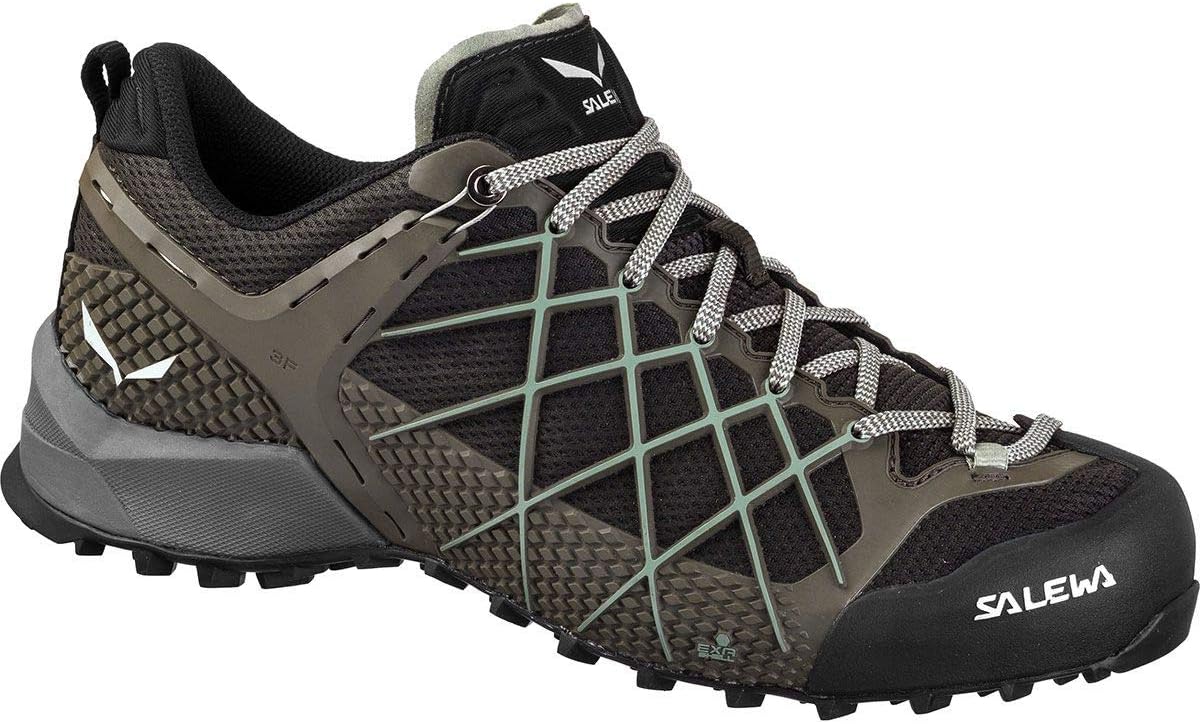 Мужские трекинговые ботинки Salewa Wildfire GTX - прочные водонепроницаемые ботинки Gore-Tex для походов и скалолазания, черный — фото 2