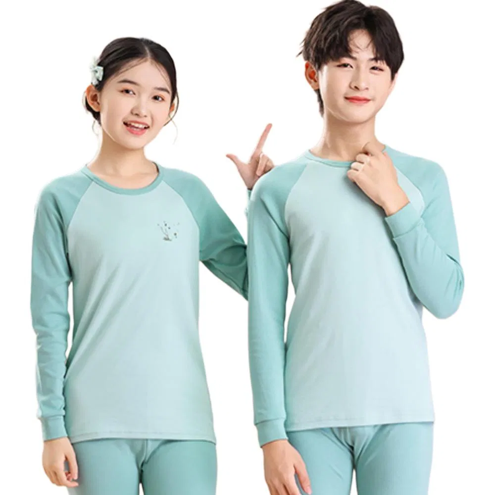 Детское термобелье Cotton Gene, Blue Green Spring Division