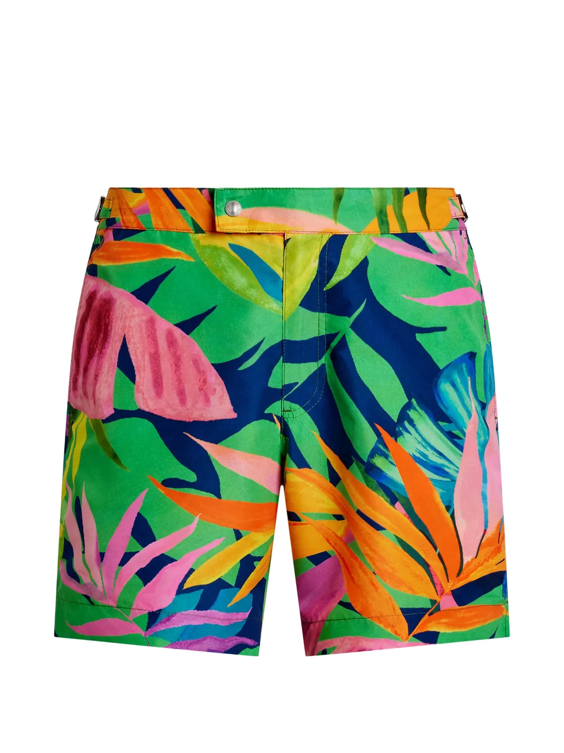 Плавки-шорты с принтом Tropical Polo Ralph Lauren, зеленый