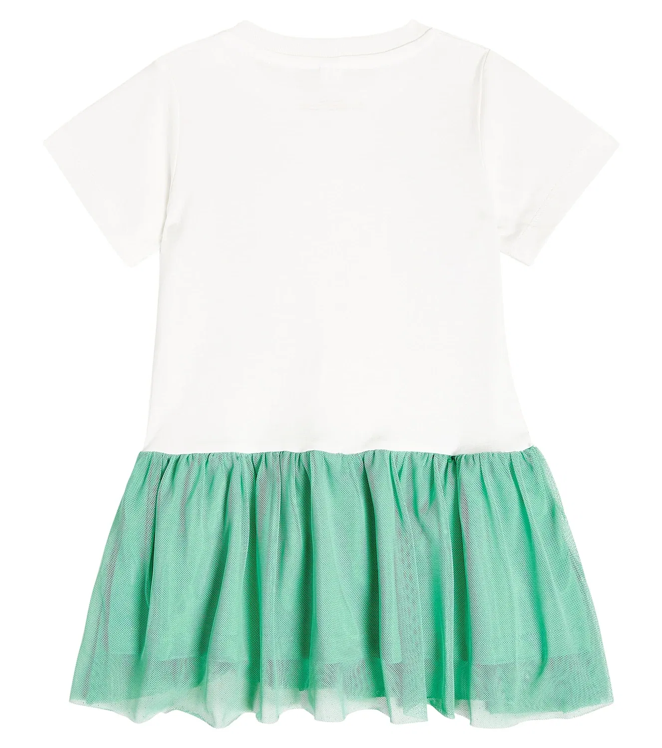 Платье из хлопка Stella Mccartney Kids, белый — фото 2