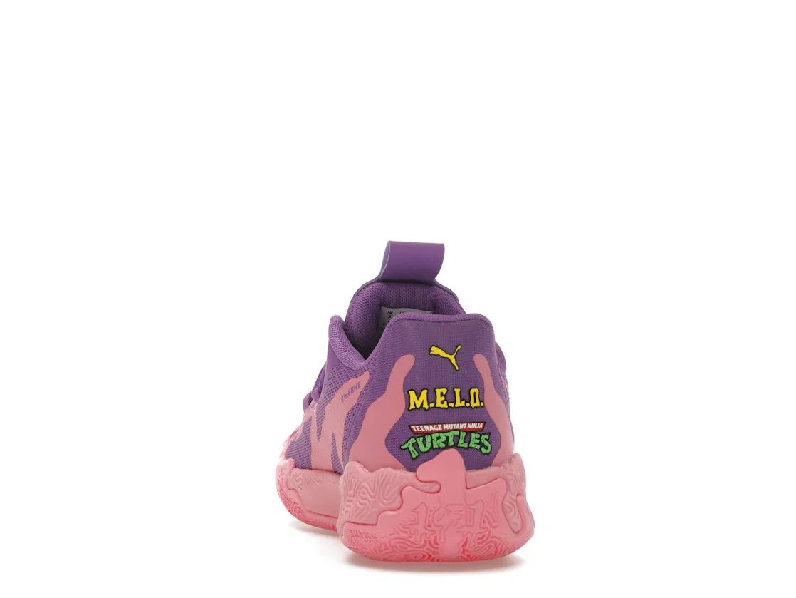 Детские кроссовки с принтом Puma LaMelo Ball MB.03 Lo, Ultra Violet/Fast Pink/Speed Yellow — фото 4