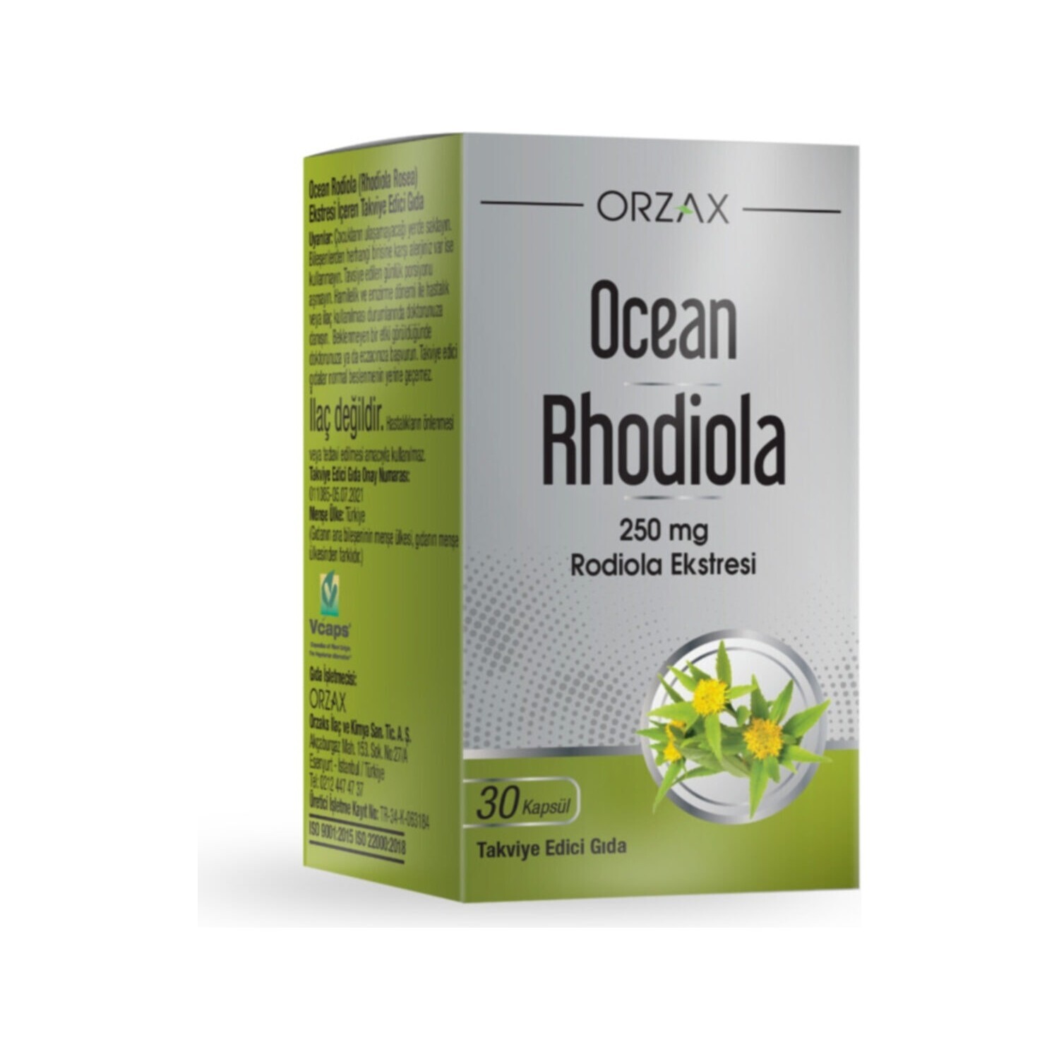 

Добавка Ocean Supplement Ocean Rhodiola 250 мг