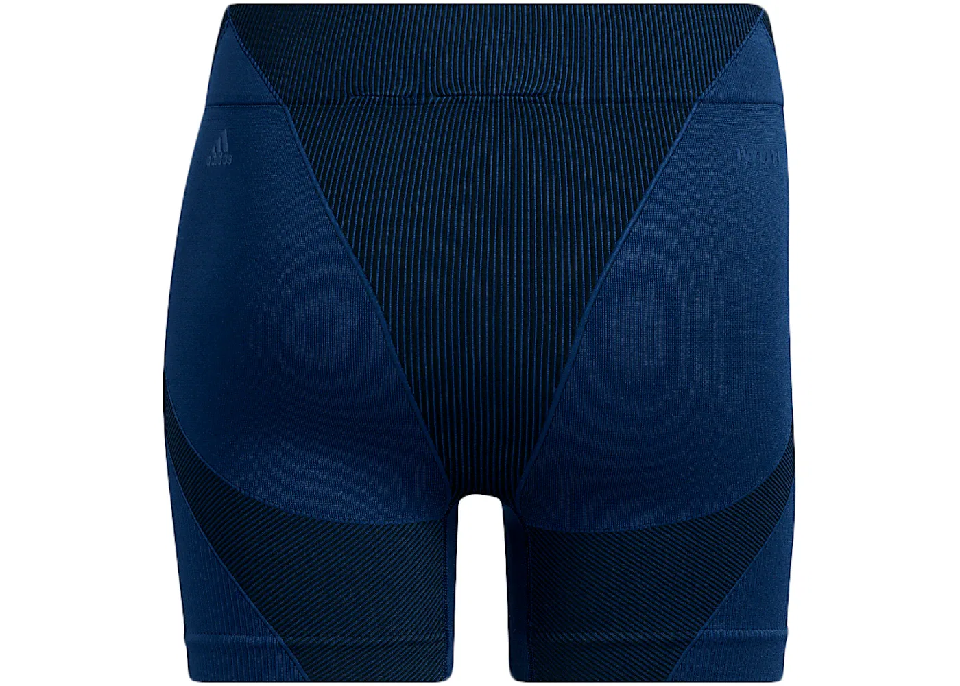 Женские леггинсы с коротким рукавом Ivy Park Halls of Ivy Short Tights Adidas, Dark Blue/Black — фото 2
