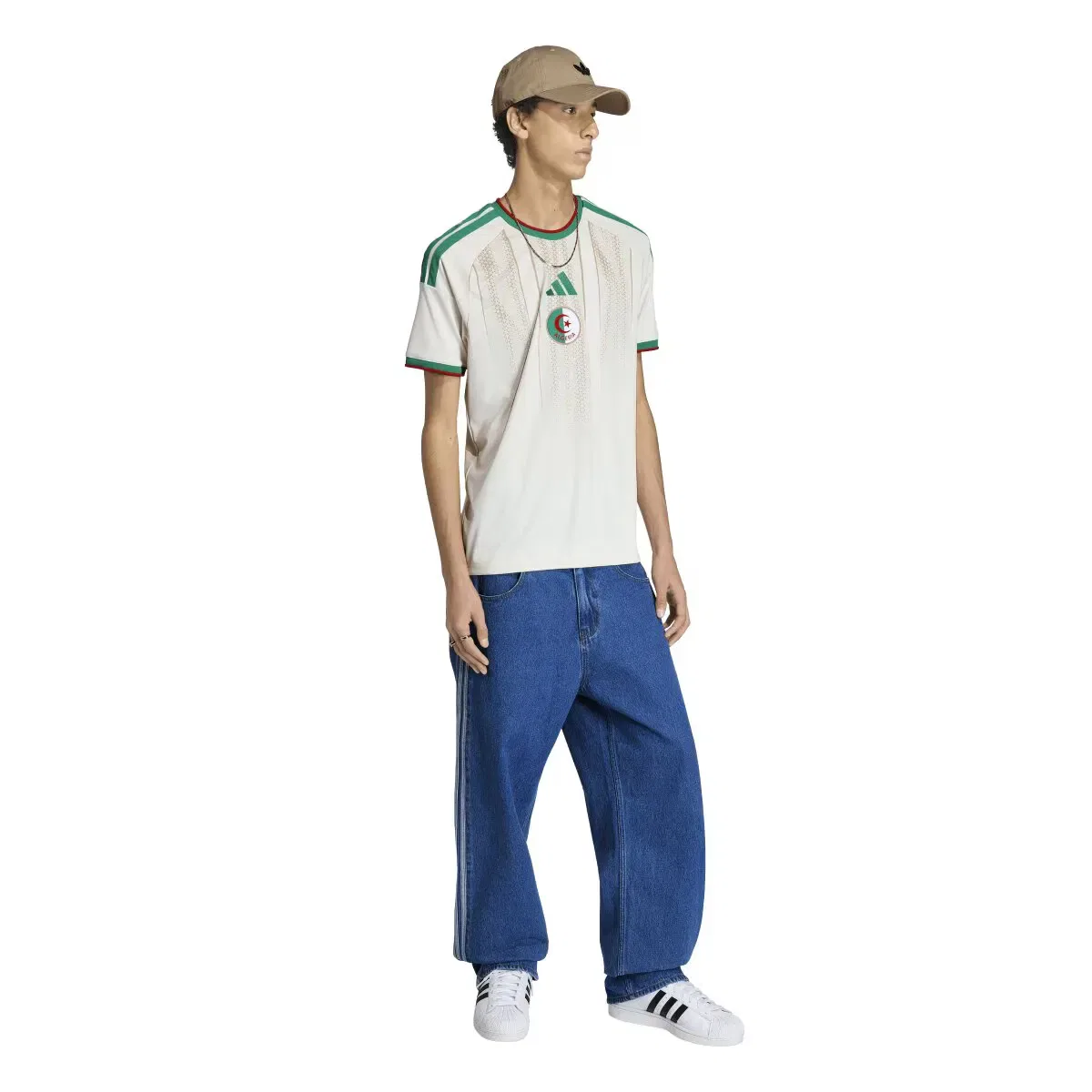 Мужская футболка с технологией CLIMACOOL adidas, Blanco — фото 3