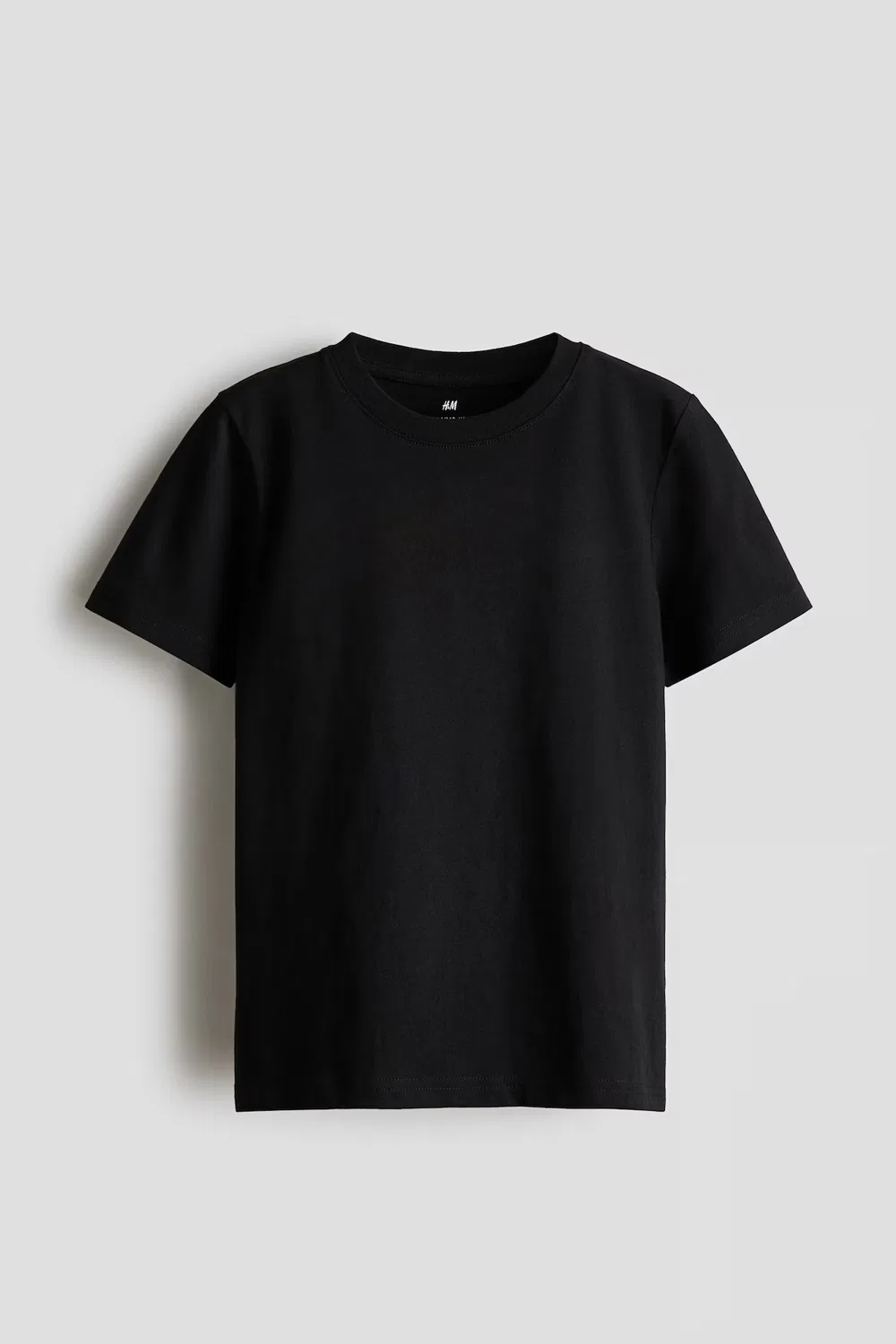 Хлопковая футболка H&M, Schwarz