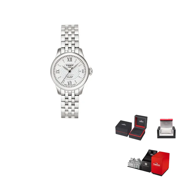 

TISSOT Часы Women's Le Locle Collection Watch, Silver Dial