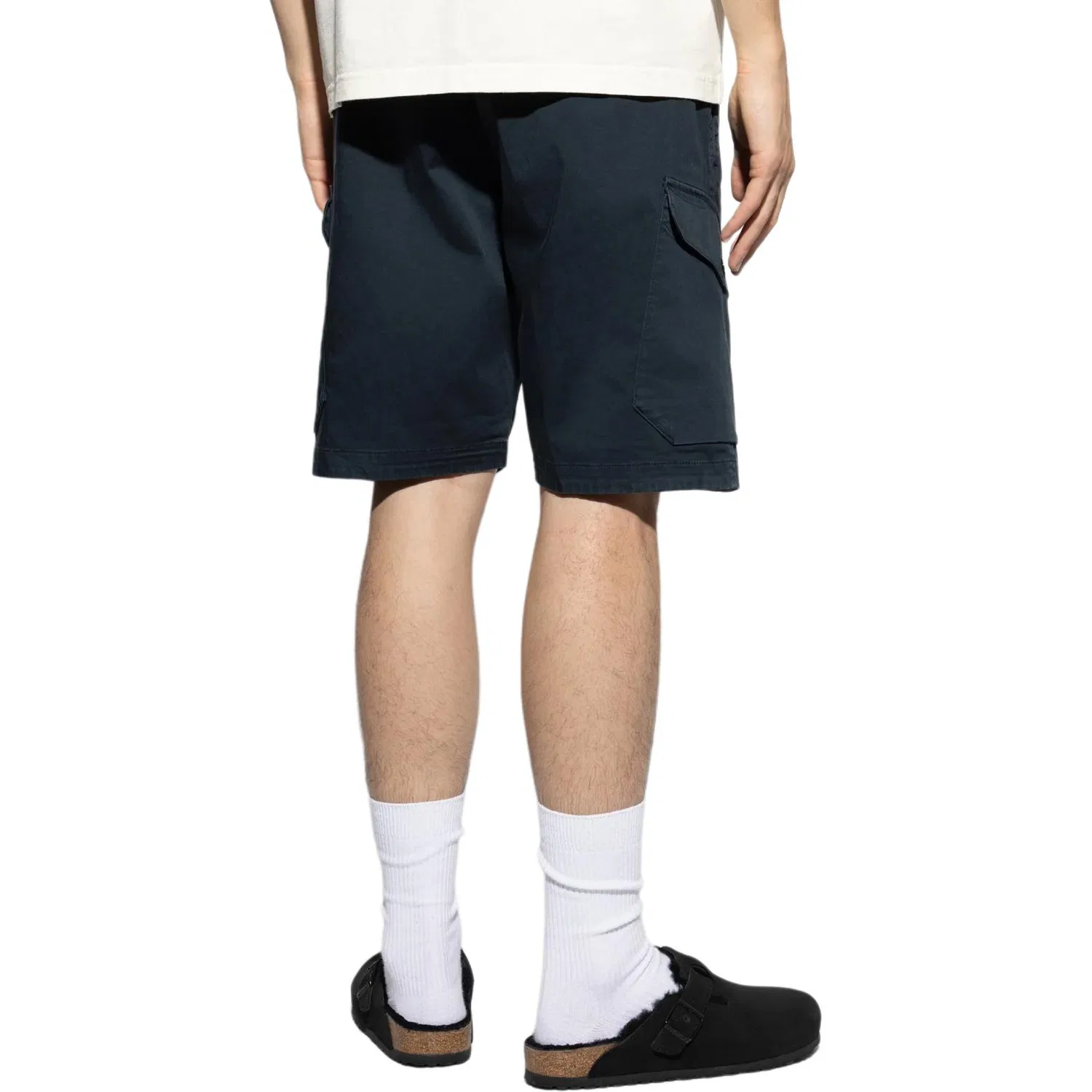 Мужские шорты Casual с принтом STONE ISLAND, Marine Blue — фото 4