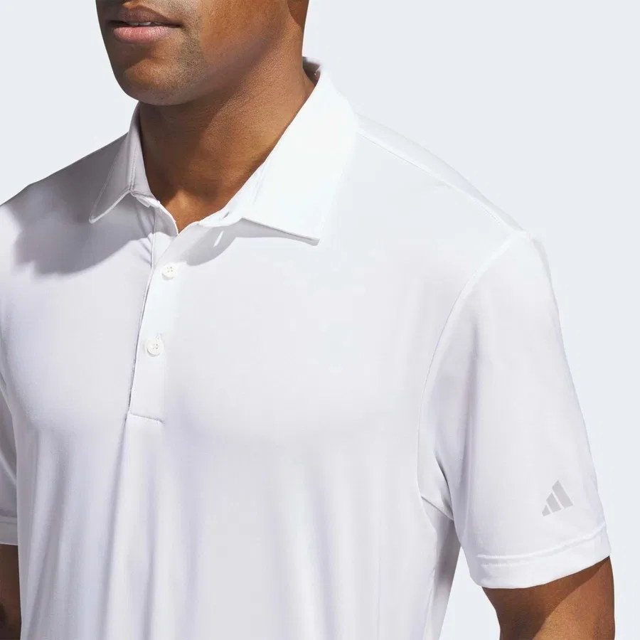 Поло спортивное с коротким рукавом adidas ULTIMATE365 Solid, Белый — фото 4