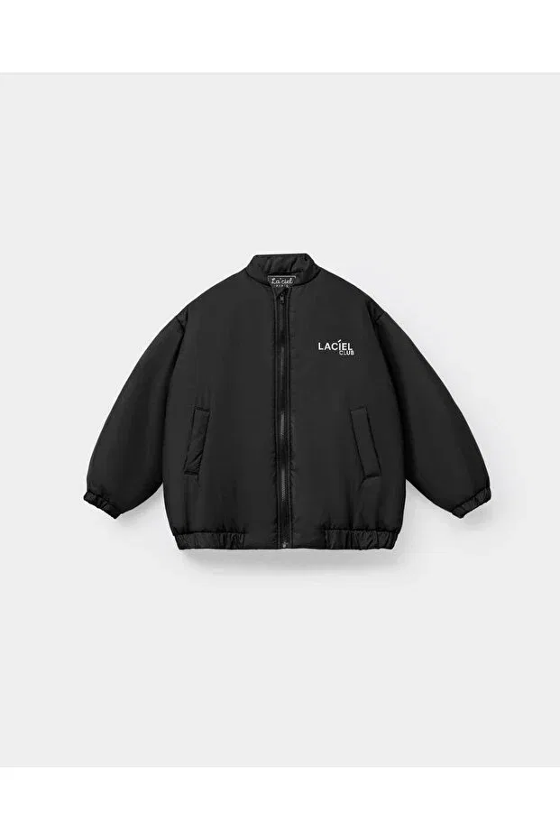 Детский пуховик для девочек с водоотталкивающей пропиткой La'Ciel paris mont waterproof Laciel Prs, Black