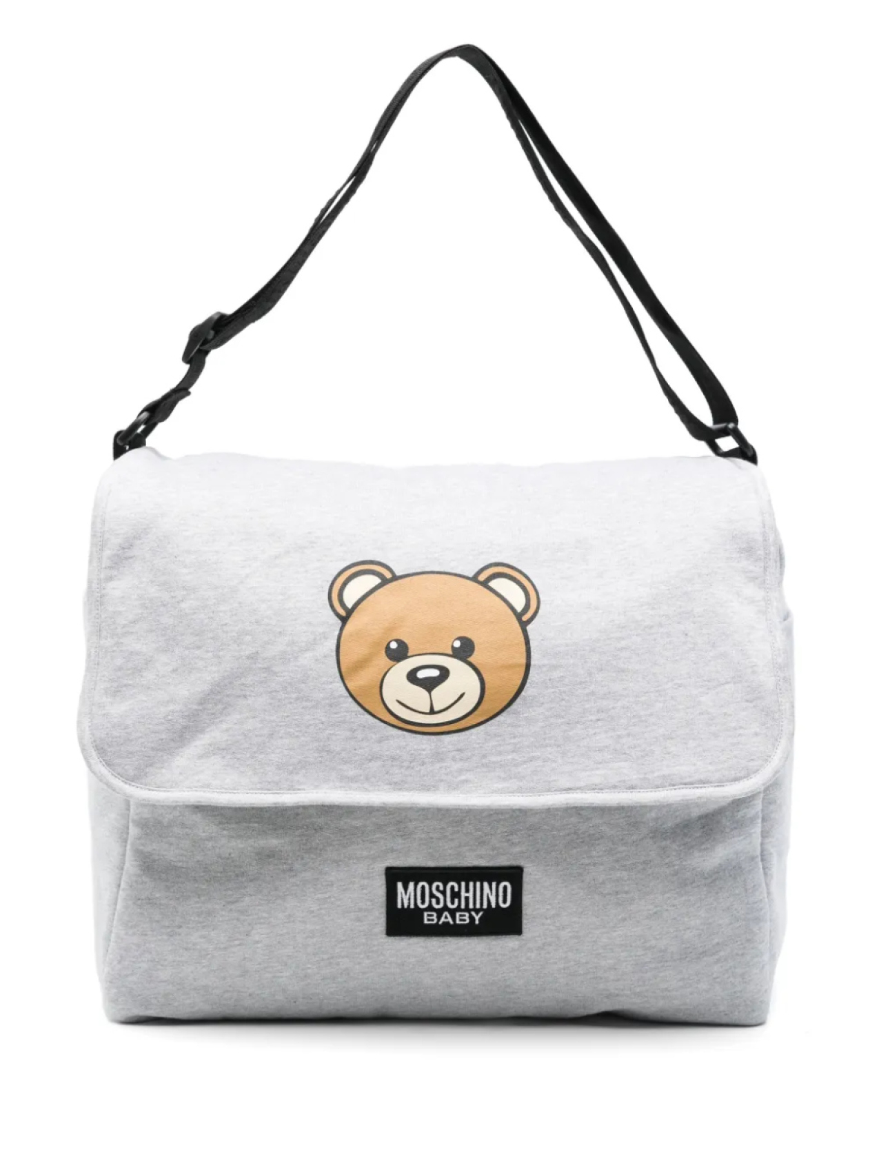 

Moschino Kids пеленальная сумка Leo Teddy, серый