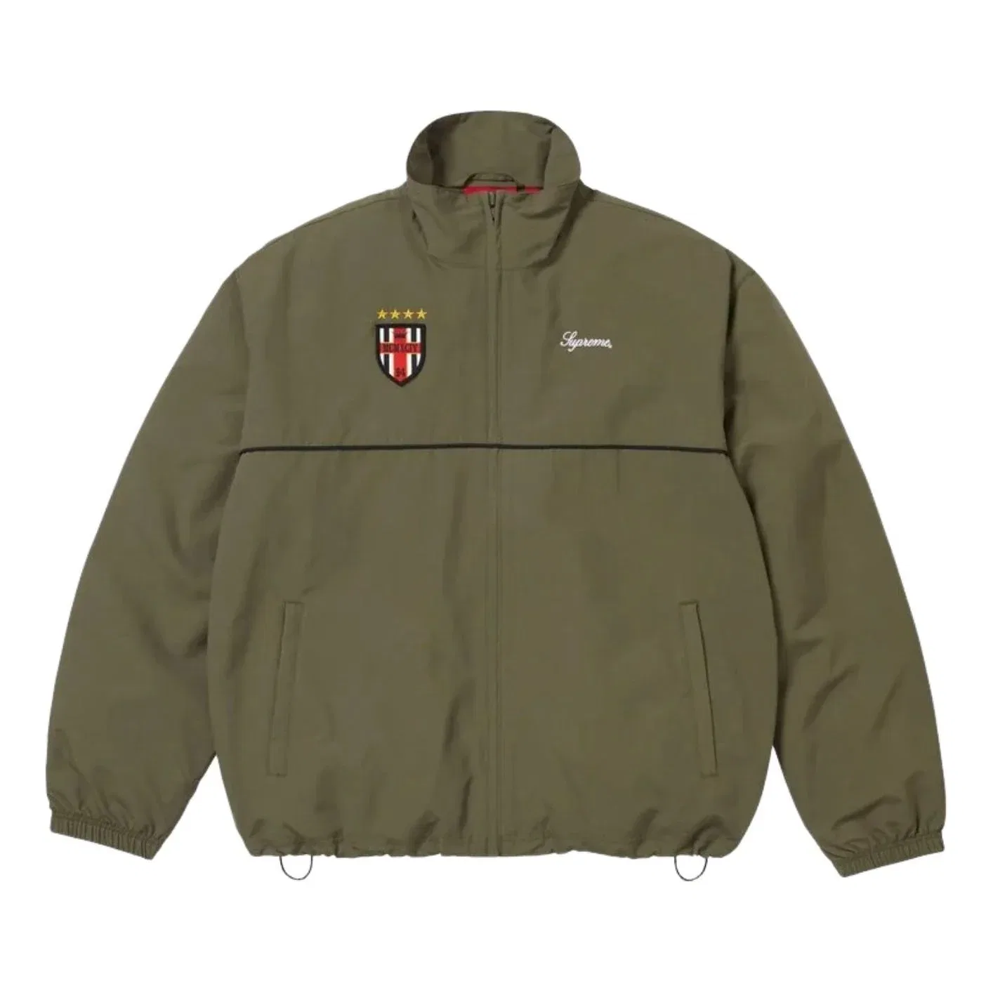 Мужская куртка FW26 Cross Track Jacket 'Olive' Supreme, оливковый
