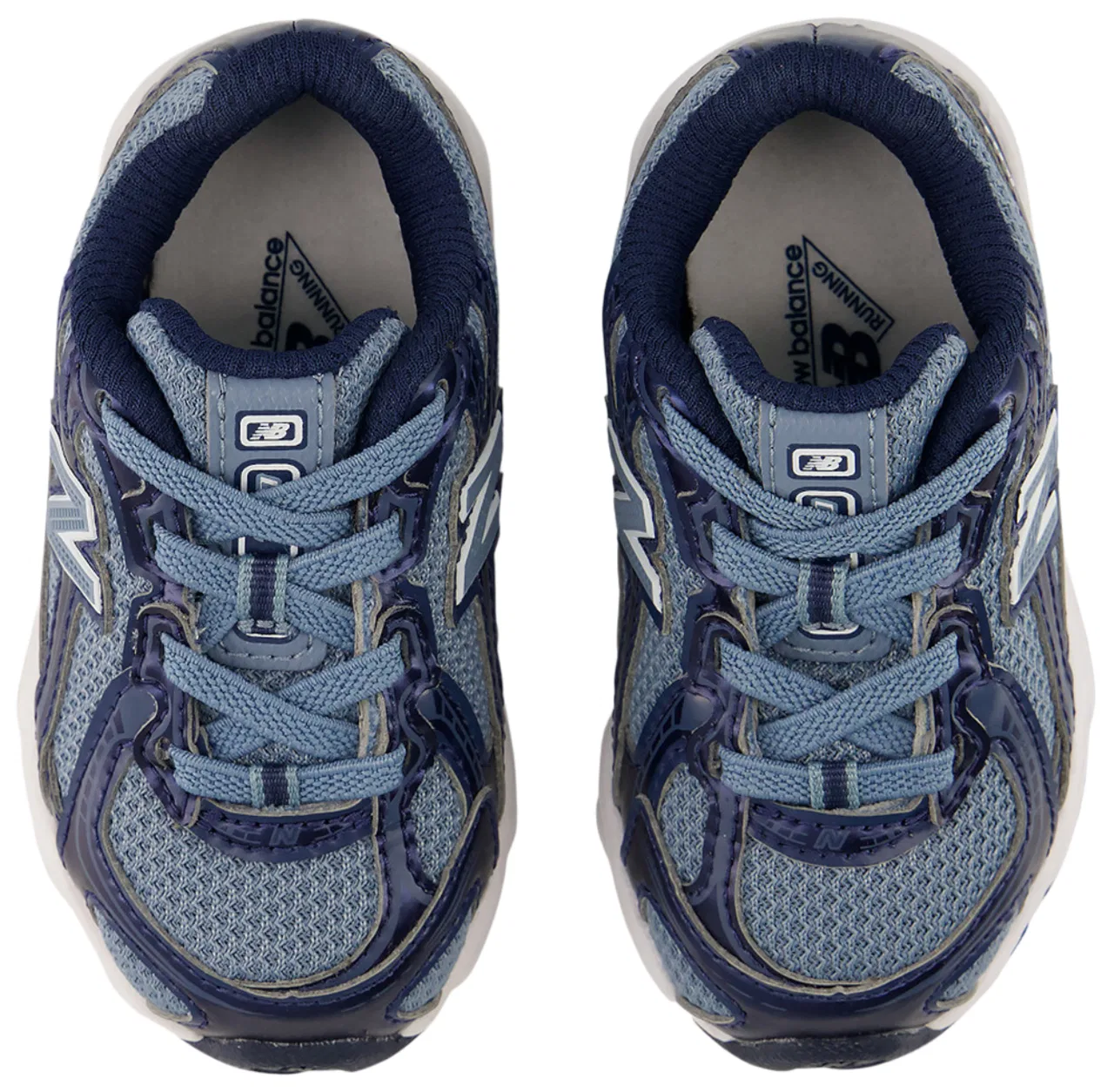 Детские кроссовки для мальчиков с амортизацией ABZORB 740 New Balance, Shadow Blue/Navy — фото 4