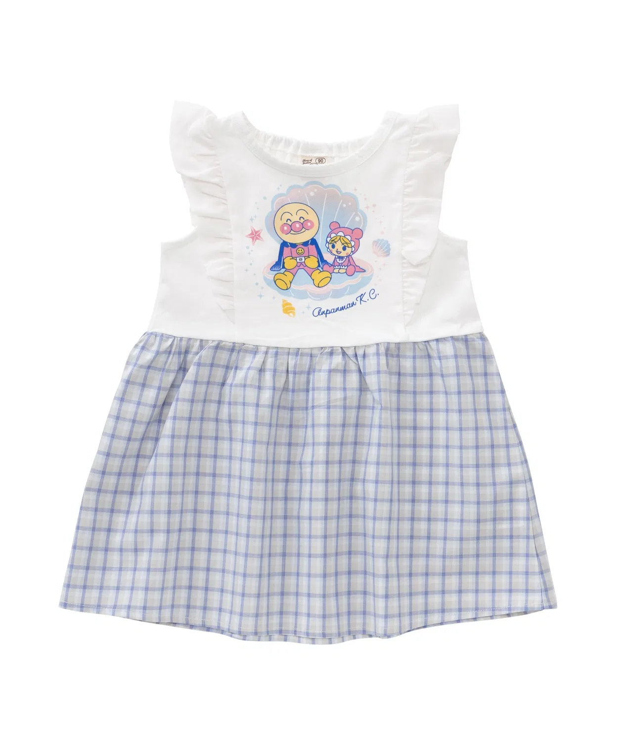 Детское платье для девочек с рюшами Anpanman Kids Collection, Pink — фото 3
