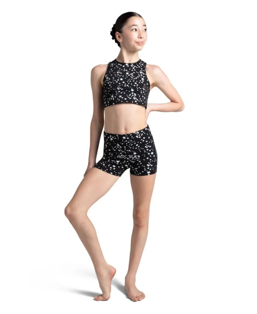 Шорты с принтом Future Star Celestial Short Capezio, Black — фото 4
