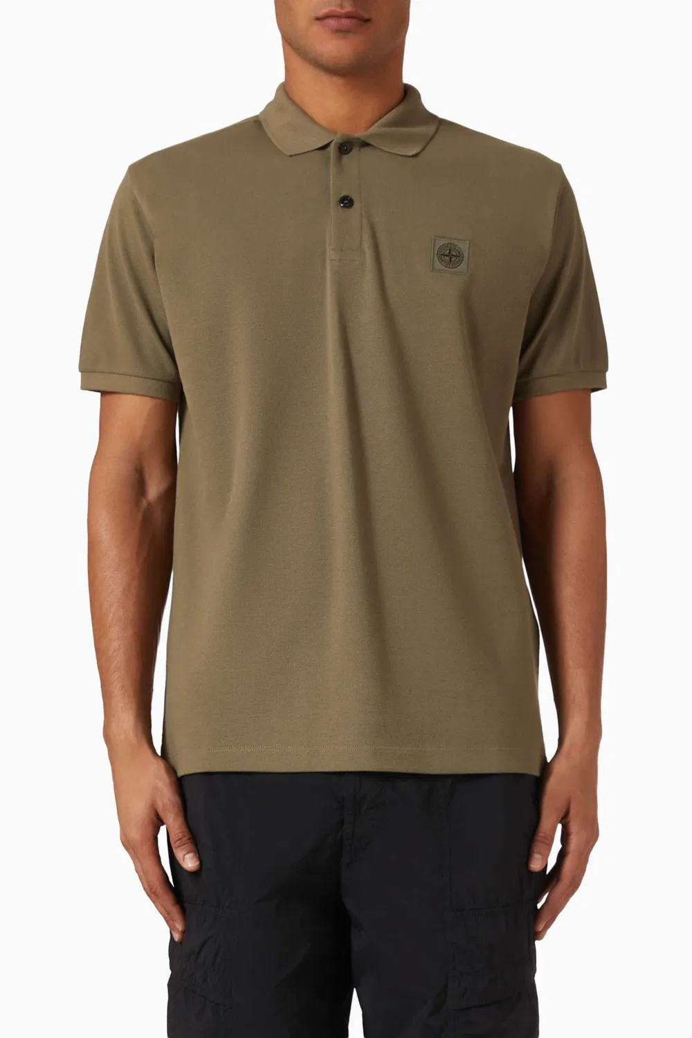 Поло с патчем Compass Patch Polo Shirt Stone Island