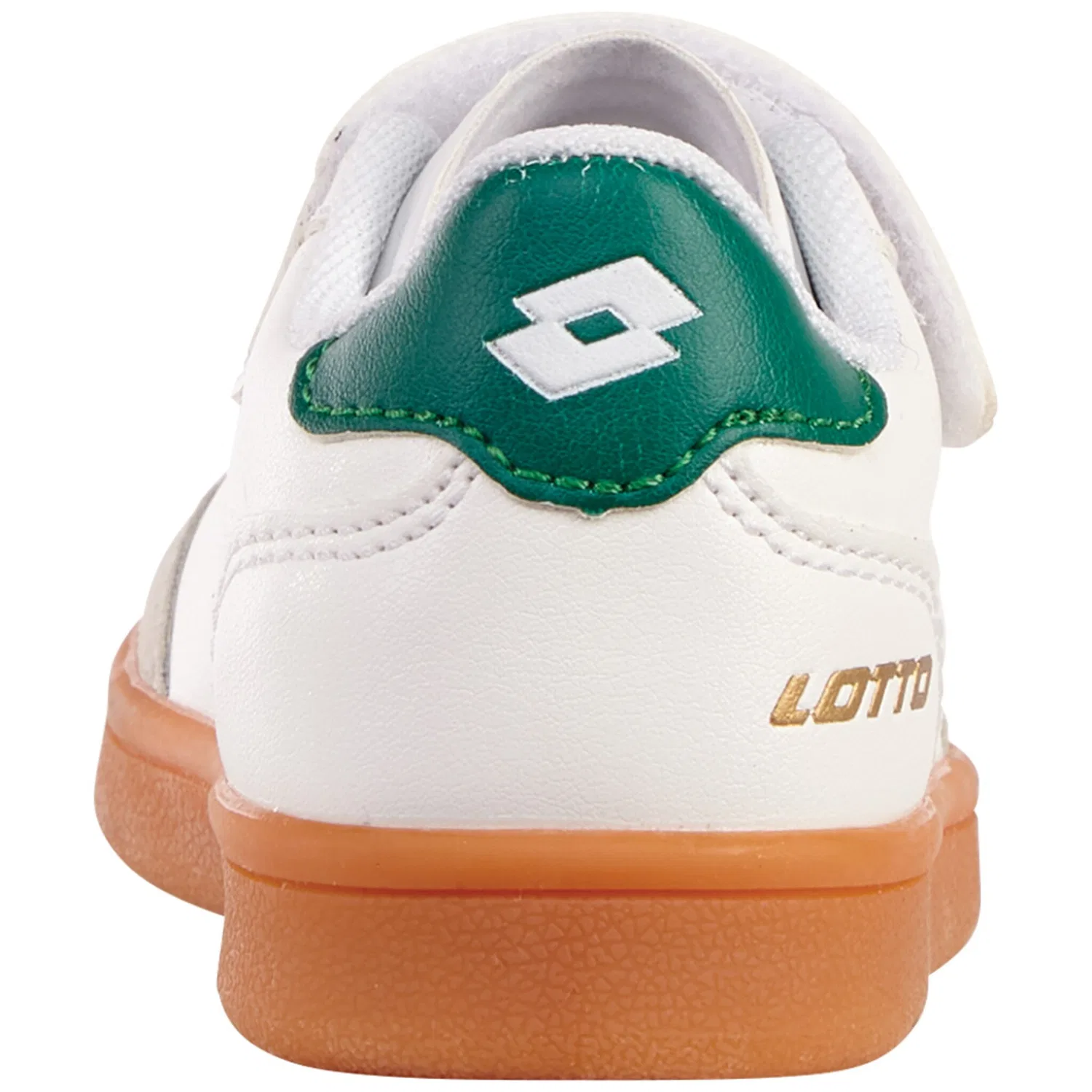 Детские кроссовки с эластичной шнуровкой Lotto, White/Green — фото 4