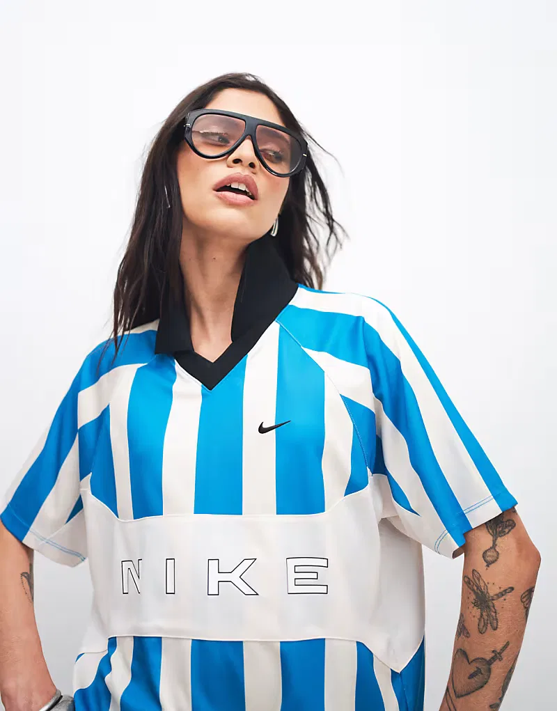 Футболка Nike Street Stripe сине-белого