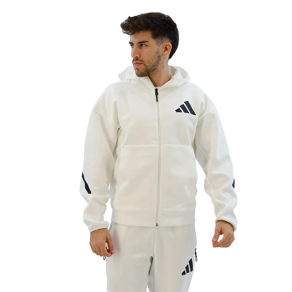 

Толстовка adidas New Z.N.E full zip, белый