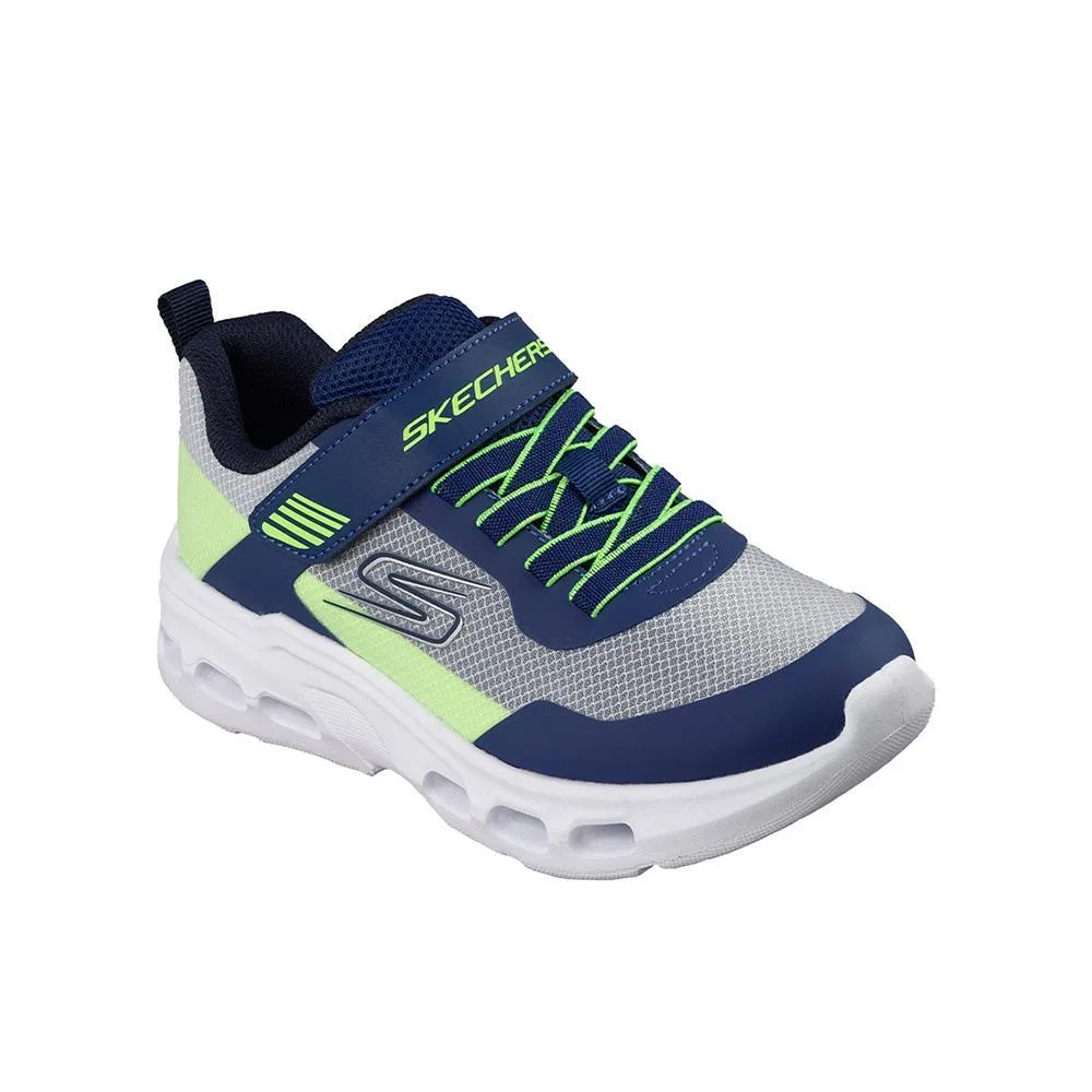 Детские кроссовки с шнуровкой Skechers 405125L-NVLM, Grau — фото 2
