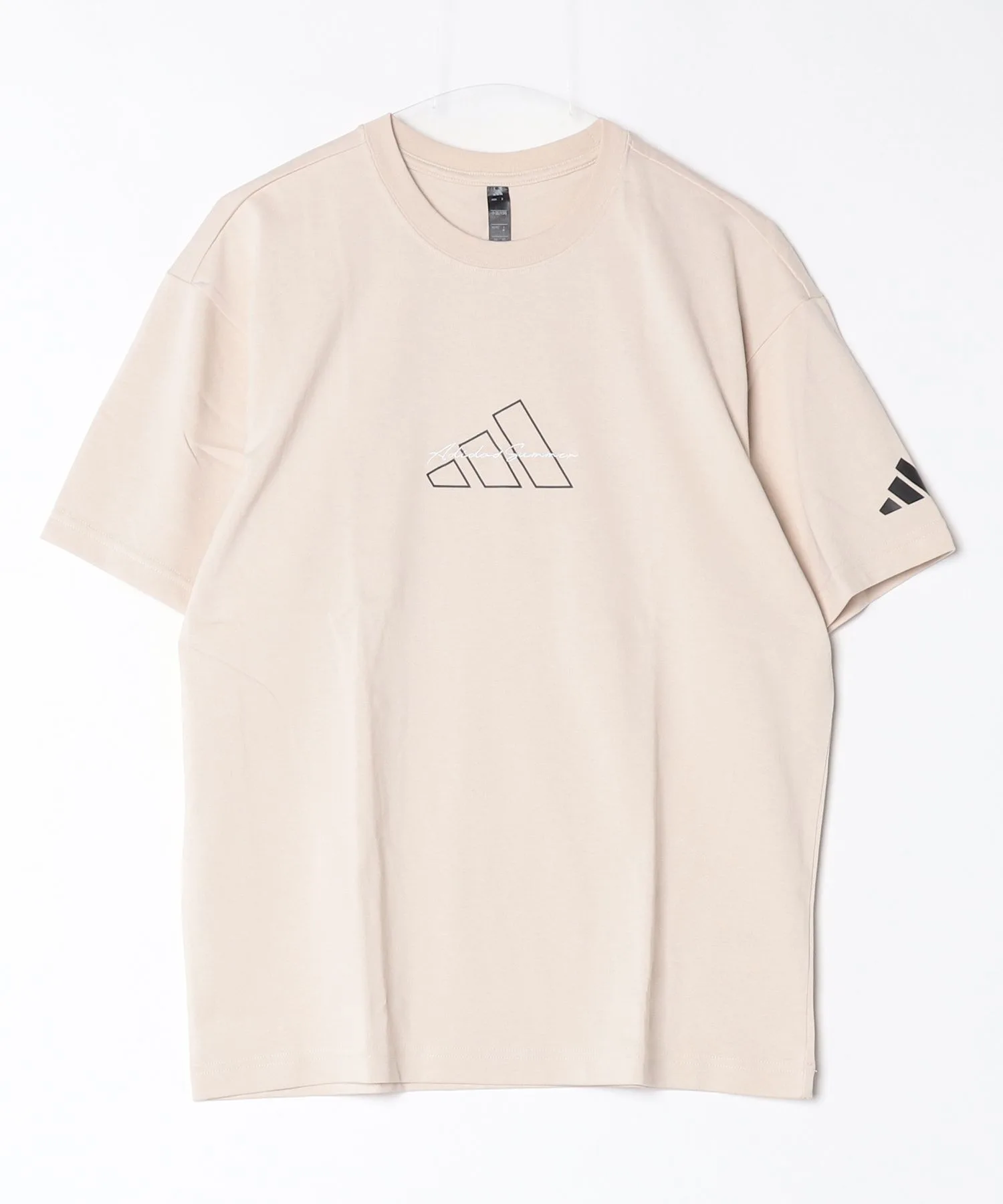 Мужская футболка с фотопринтом adidas PHOTOGRAPHIC SUMMER бежевая