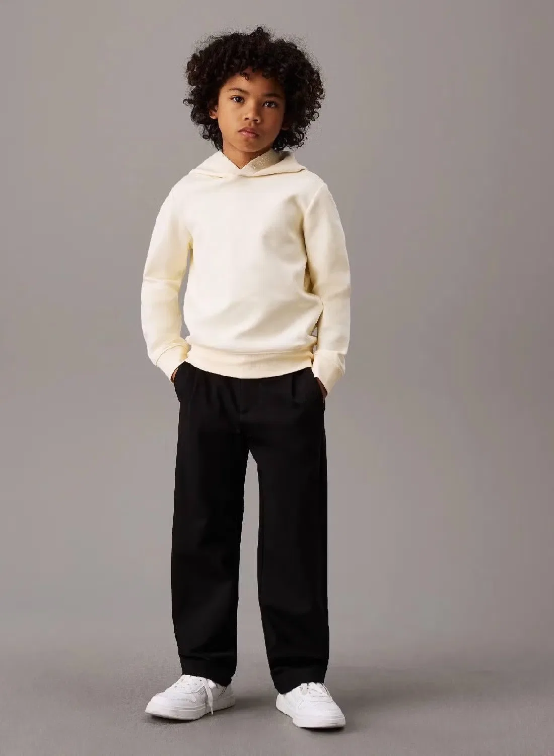 Брюки прямые Calvin Klein Jeans, черный