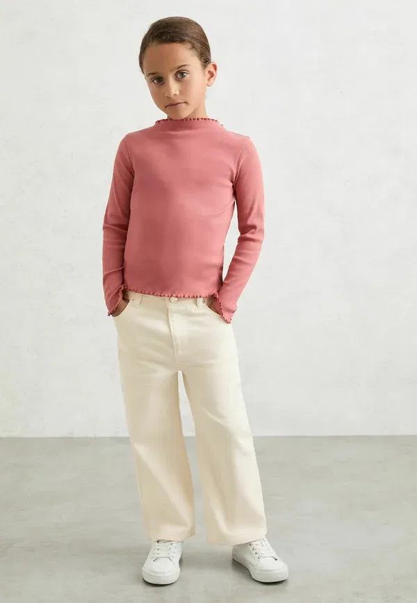 Брюки широкие Sky wide Reiss ecru, экрю