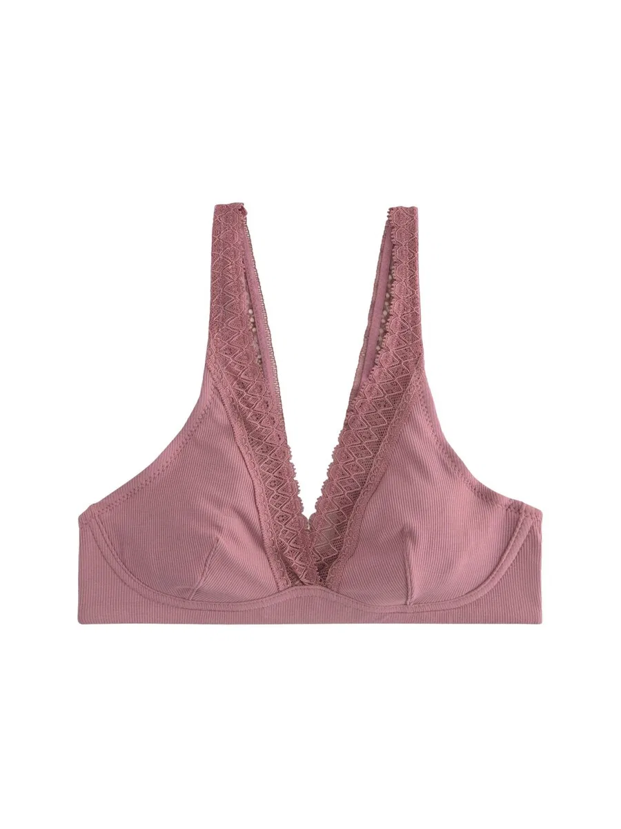Бюстгальтер Next Triangle Bra 'Ulitmate Comfort' в сиреневом цвете