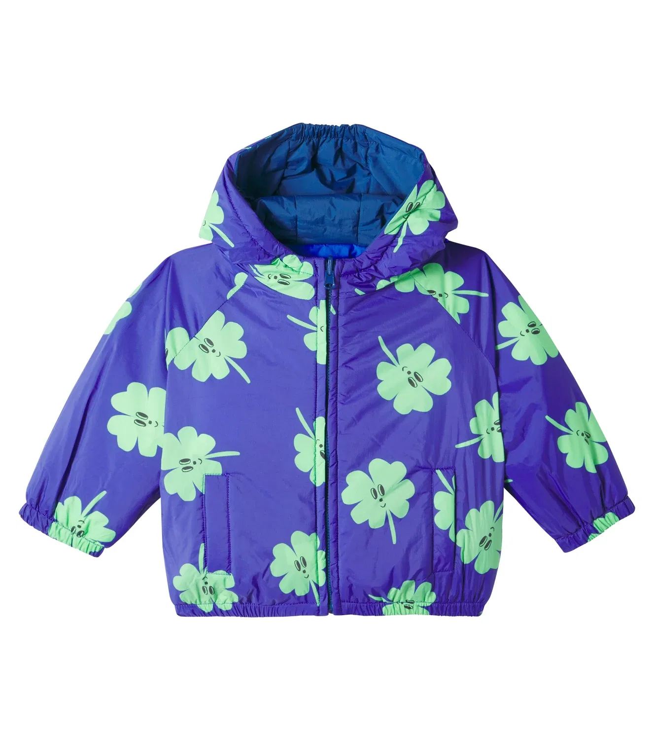 Детская двусторонняя куртка Lucky Clover Bobo Choses, мультиколор — фото 4