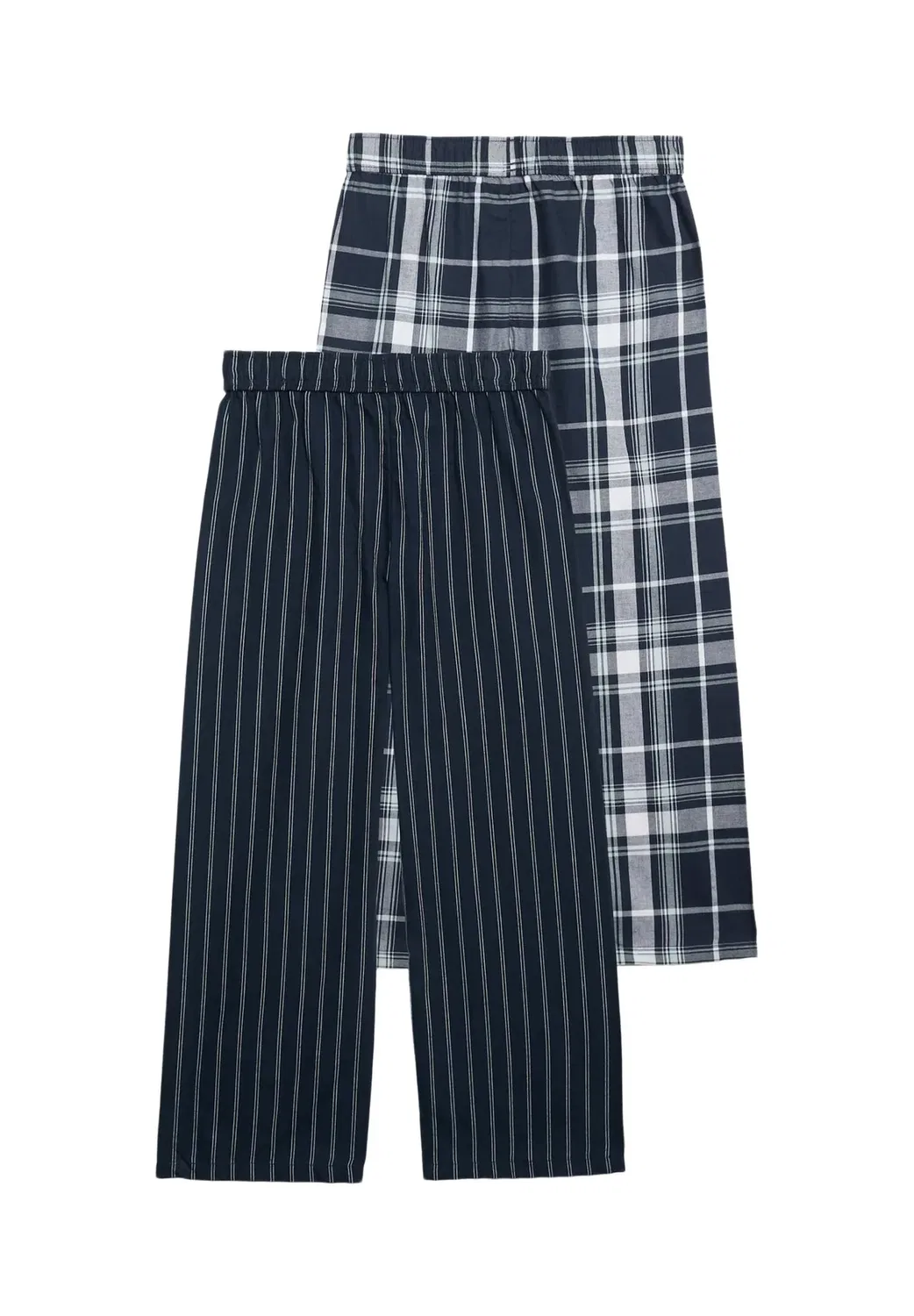 Комплект из 2 пижамных штанов унисекс Marks & Spencer, Blue Mix — фото 2