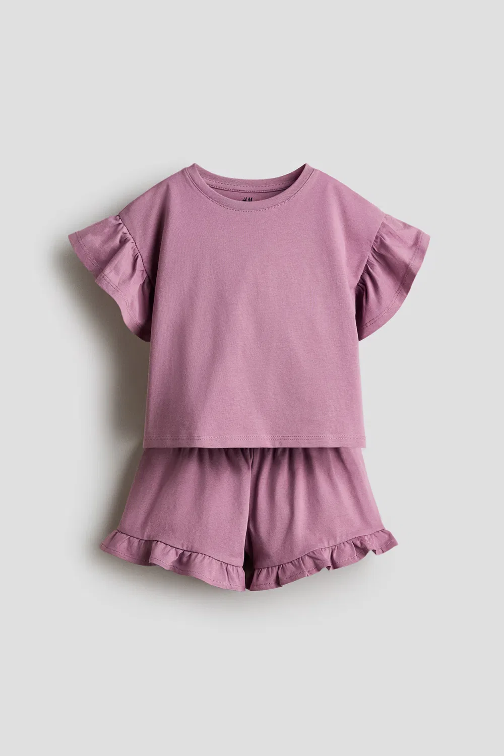 Комплект из двух предметов с оборками H&M, Mattlila
