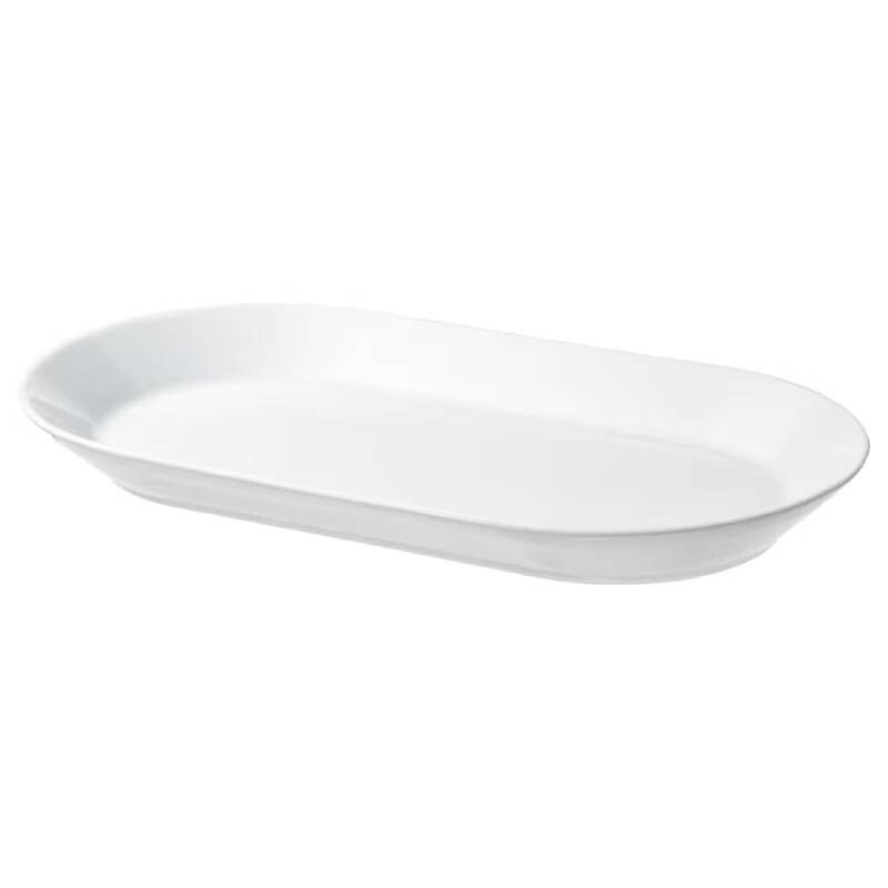 

Тарелка для сервировки Ikea 365+ 38х22, белый