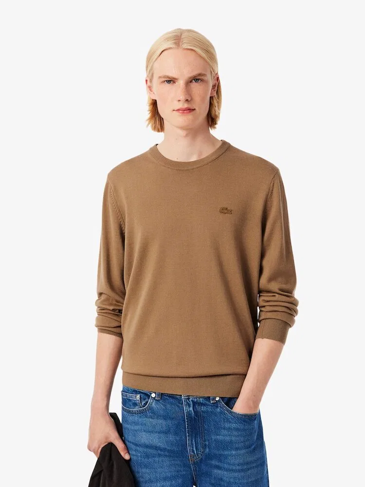 Свитер мериносовая шерсть LACOSTE