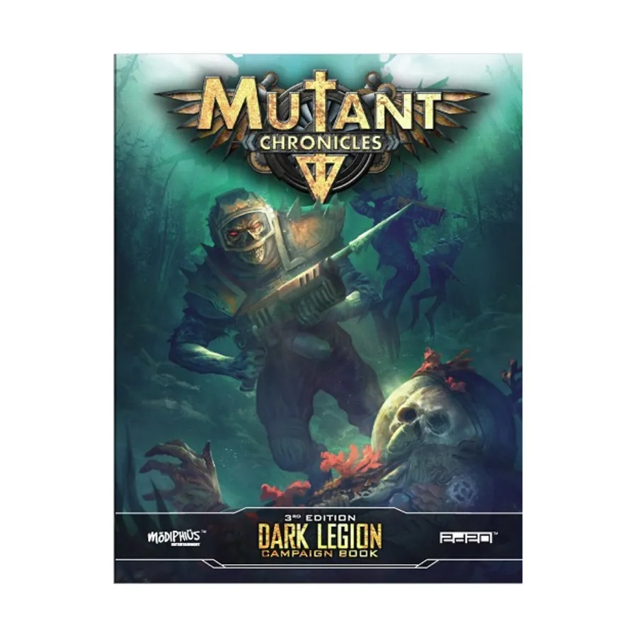 

Dark Legion Campaign Book (3rd Edition), Mutant Chronicles, мягкая обложка