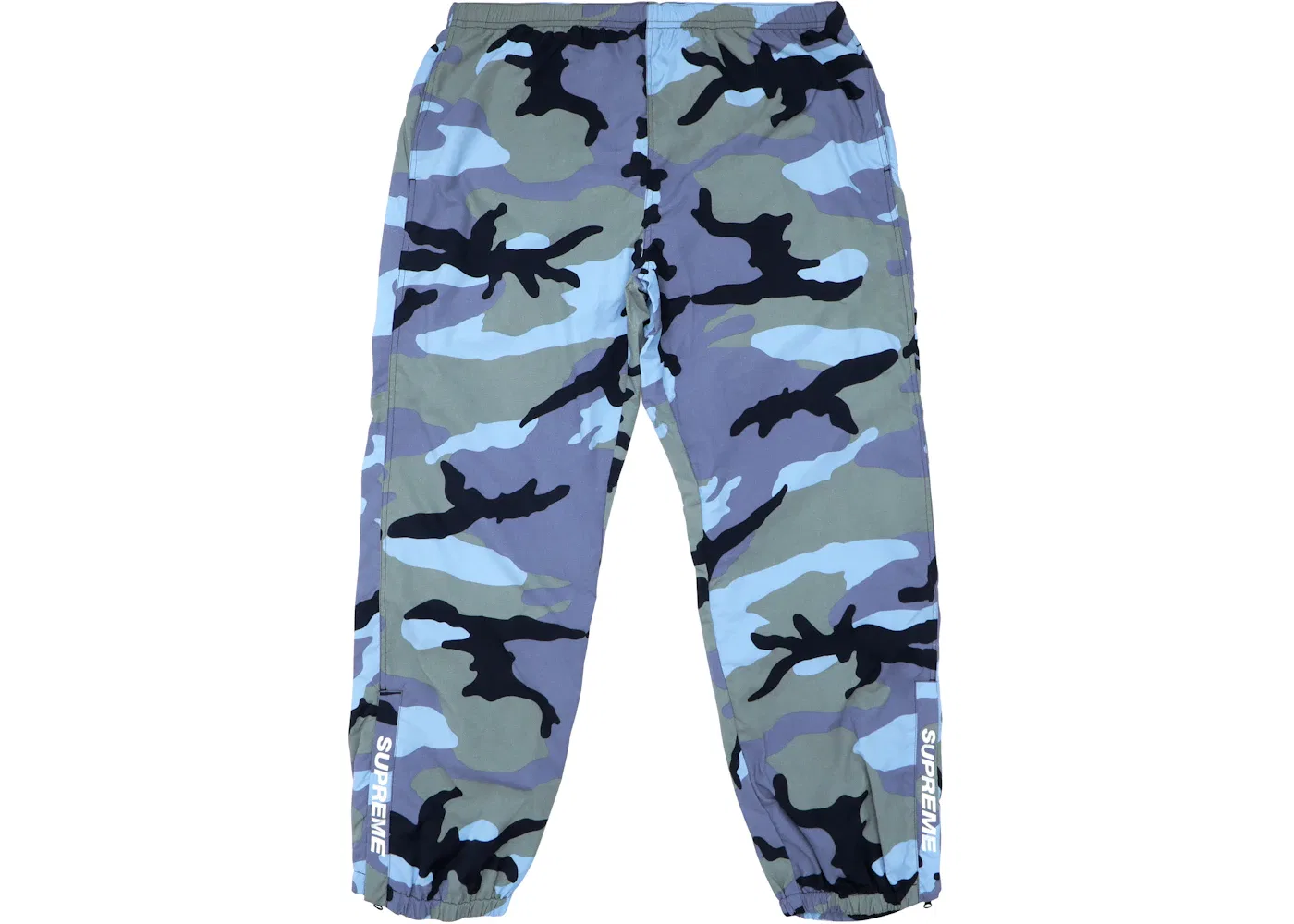 Мужские спортивные штаны с принтом Supreme Pant (SS18) Blue Camo, Blue Camo