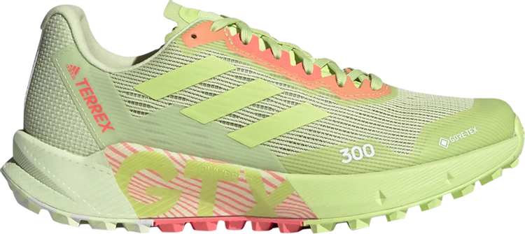 Кроссовки Adidas Wmns Terrex Agravic Flow 2.0 GTX 'Almost Lime Turbo', зеленый - фото